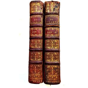 2 Forts Volumes mémoires Pour Servir A l'Histoire De France , Pierre De l'Etoile A Cologne 1719