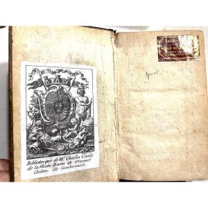 Rare, From The Library: Bourdaloue Magazine "history Of The Life And Works Of Fénelon" 1751