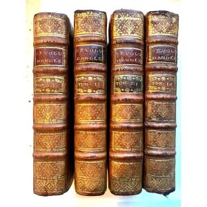 4 Beautiful Vol. Illustrated: The History Of The Latest Revolutions Of England By Dr. Burnet 18th