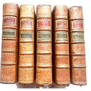 Belle Série En 5vol. :"le Comte De Valmont Ou Les Egarements De La Raison . Par M... 1792