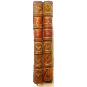 En Deux Volumes In 4 ,Illustrés de 25 planches dépl. , à Leyde 1717 :" Oeuvres De Mr. Mariotte"