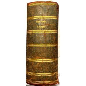 Civil Code Explained By Its Reasons, Its Examples And By Jurisprudence. By Ja Rogron. 1843