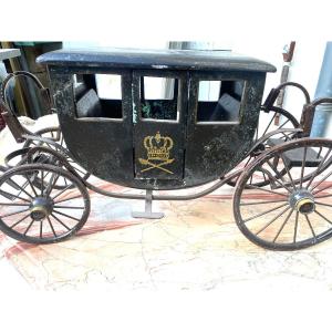 Landeau 18th Centuryl  Carriage,  : "masterpiece Of A Journeyman Coachbuilder"  Metal And Wood