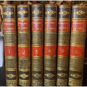  6 Vol. Memoirs Of Condé Or Collection To Serve The History Of France François II & Charles Ix