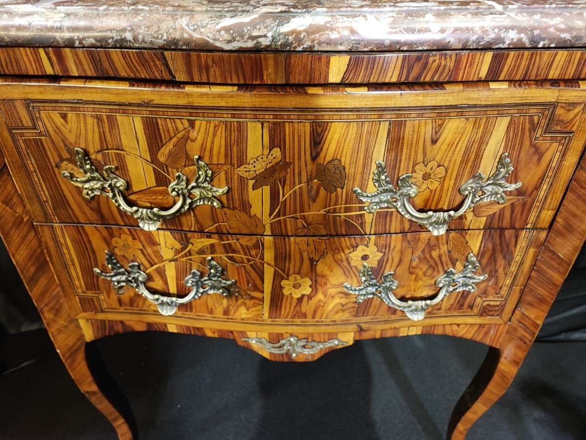 Belle Petite Commode Sauteuse 18eme-photo-2