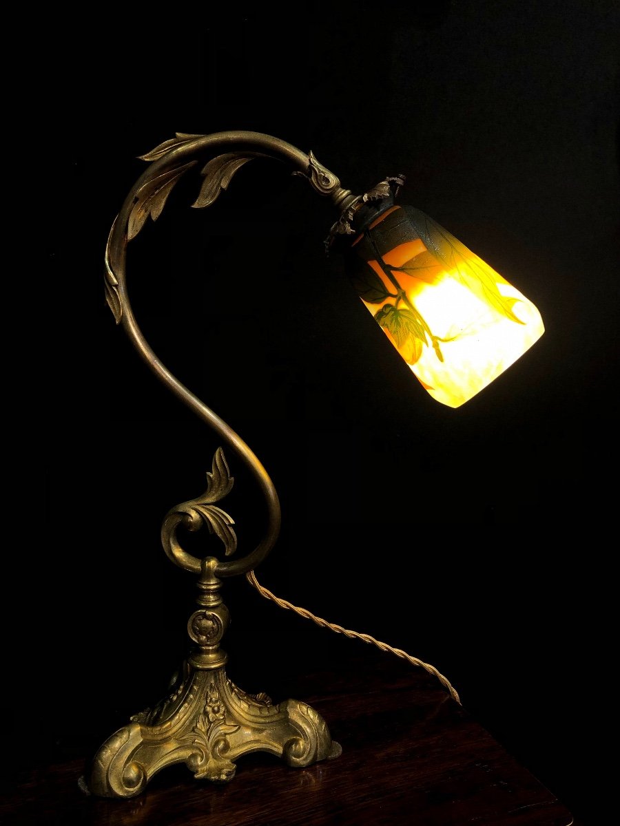 Daum Lamp With Khaki Decor -photo-4