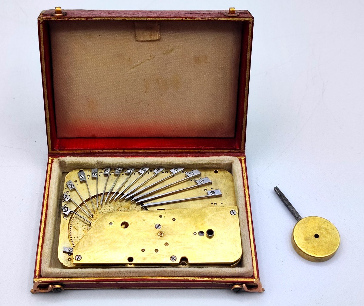 Piguet Et Meylan - Rare Disc Music Box Movement -photo-2