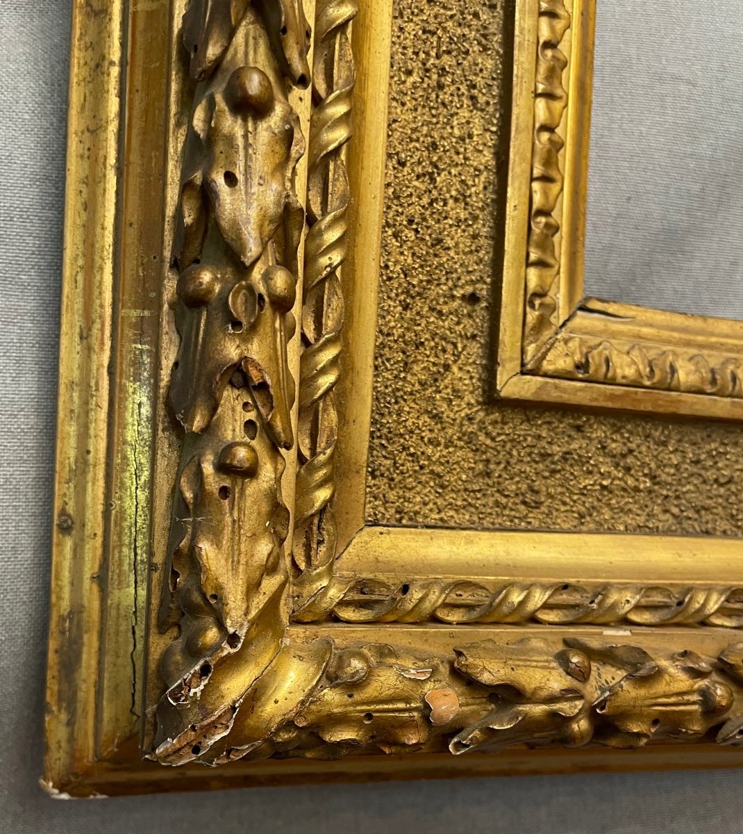 Gilded And Carved Frame Italia XVIII-photo-5