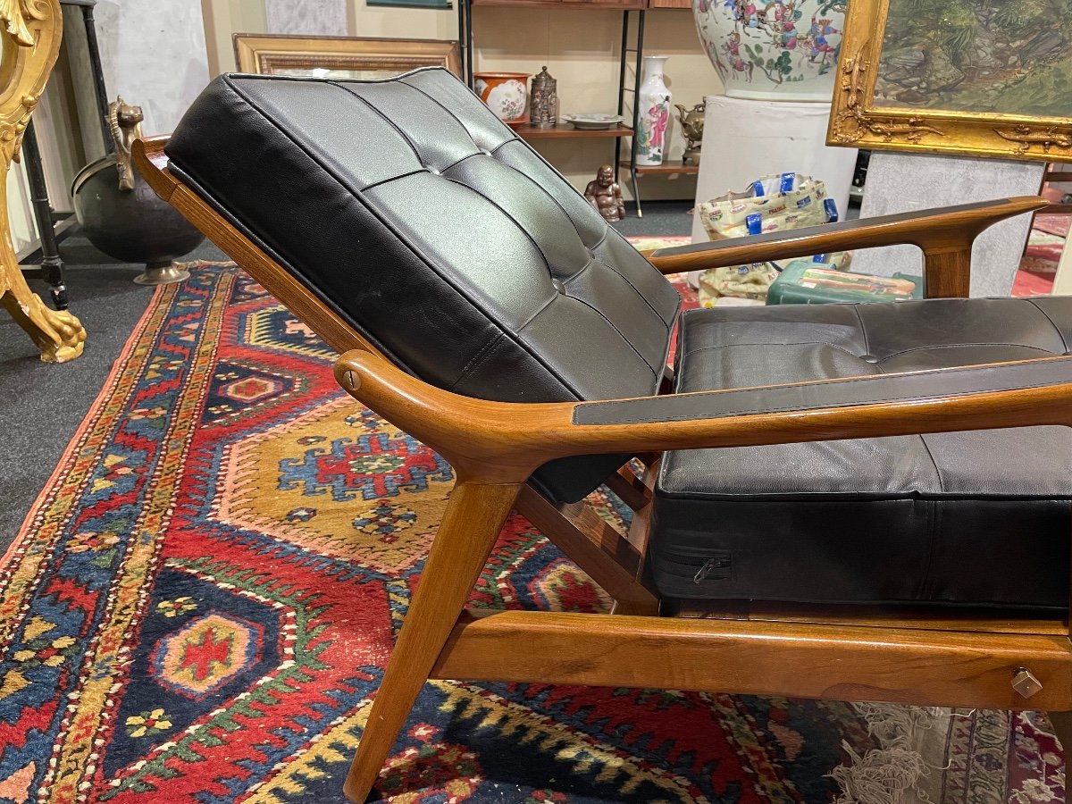 Pair Of 20th Century Danish Armchairs-photo-4