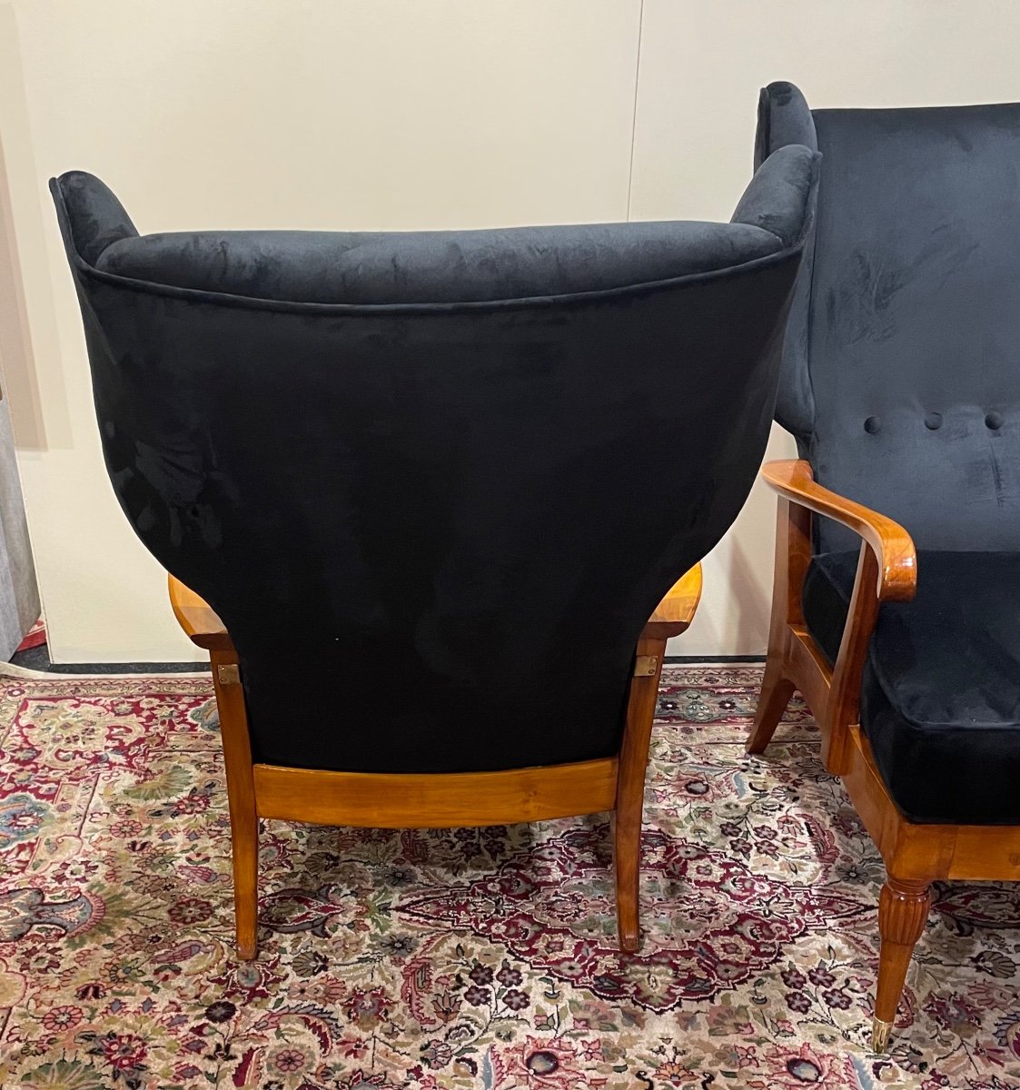 Pair Of Camea Model Armchairs From The 1950s-photo-2