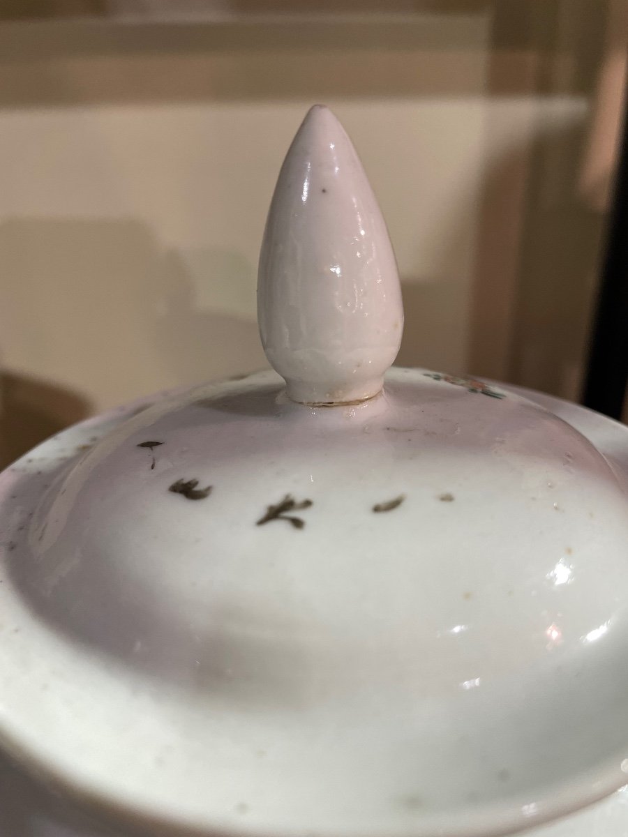 Paire De Potiches En Porcelaine Du 19ème Siècle Chine-photo-6