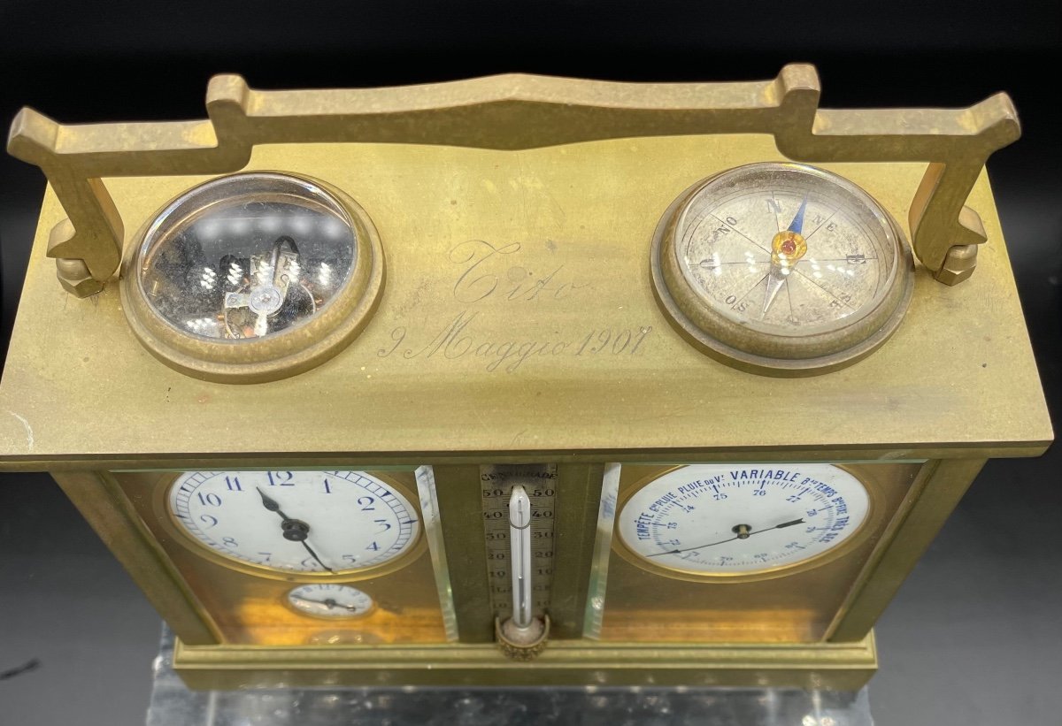 20th Century Table/carriage Clock-photo-3