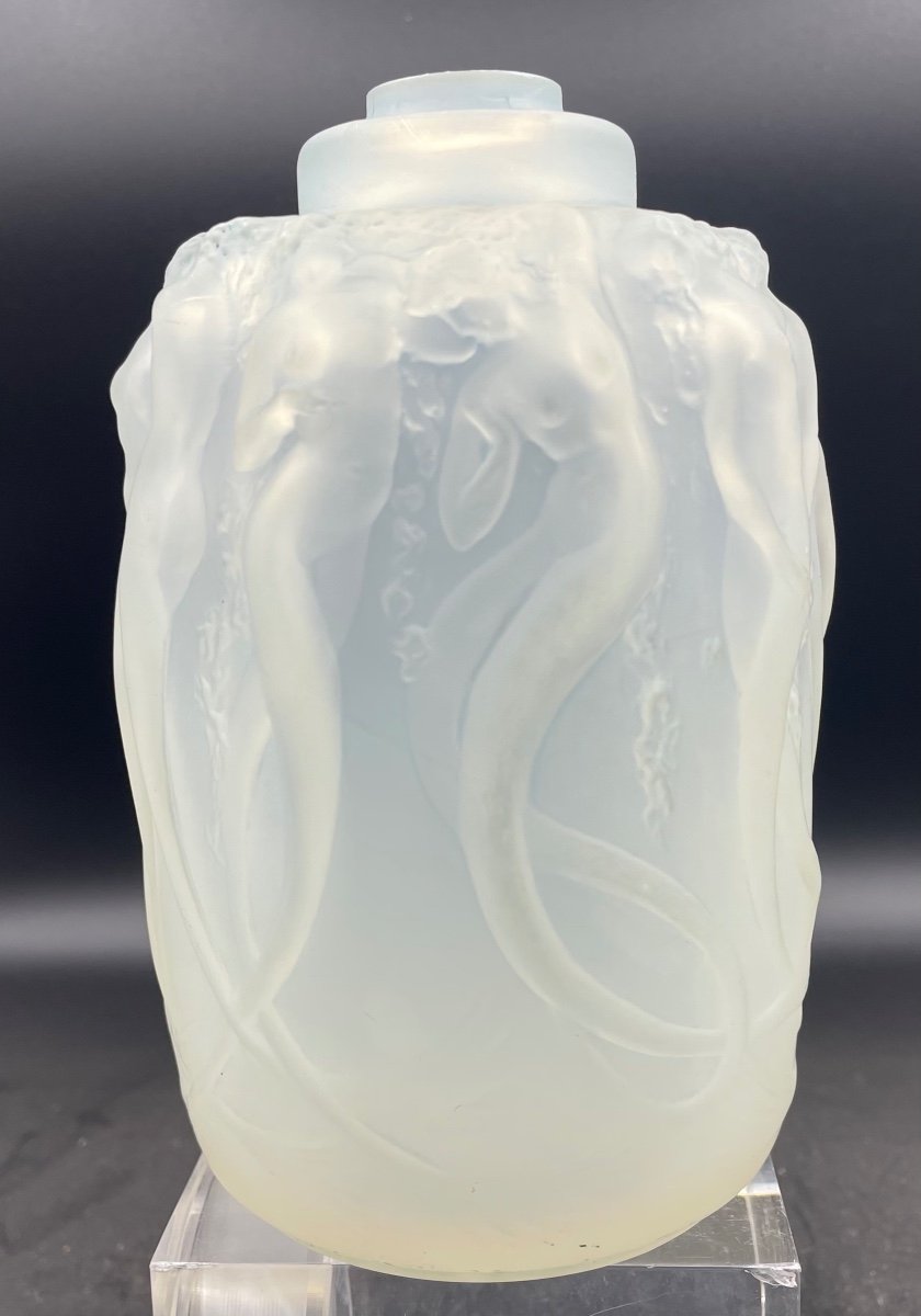 Lalique 20th Century Glass Perfume Container