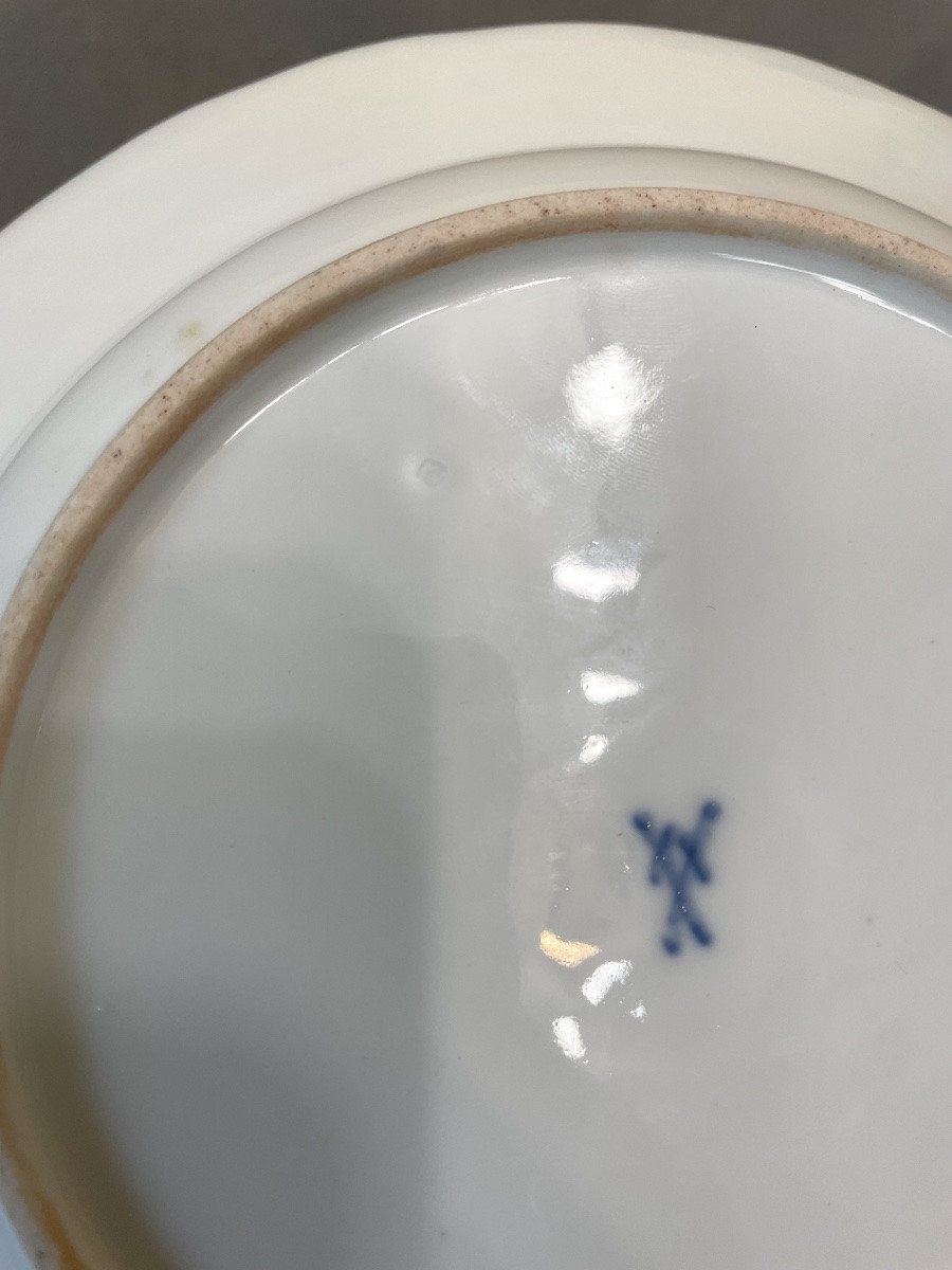 Pair Of Meissen Plates 1735/1740-photo-8