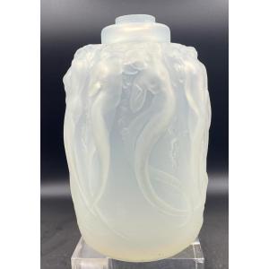 Lalique 20th Century Glass Perfume Container