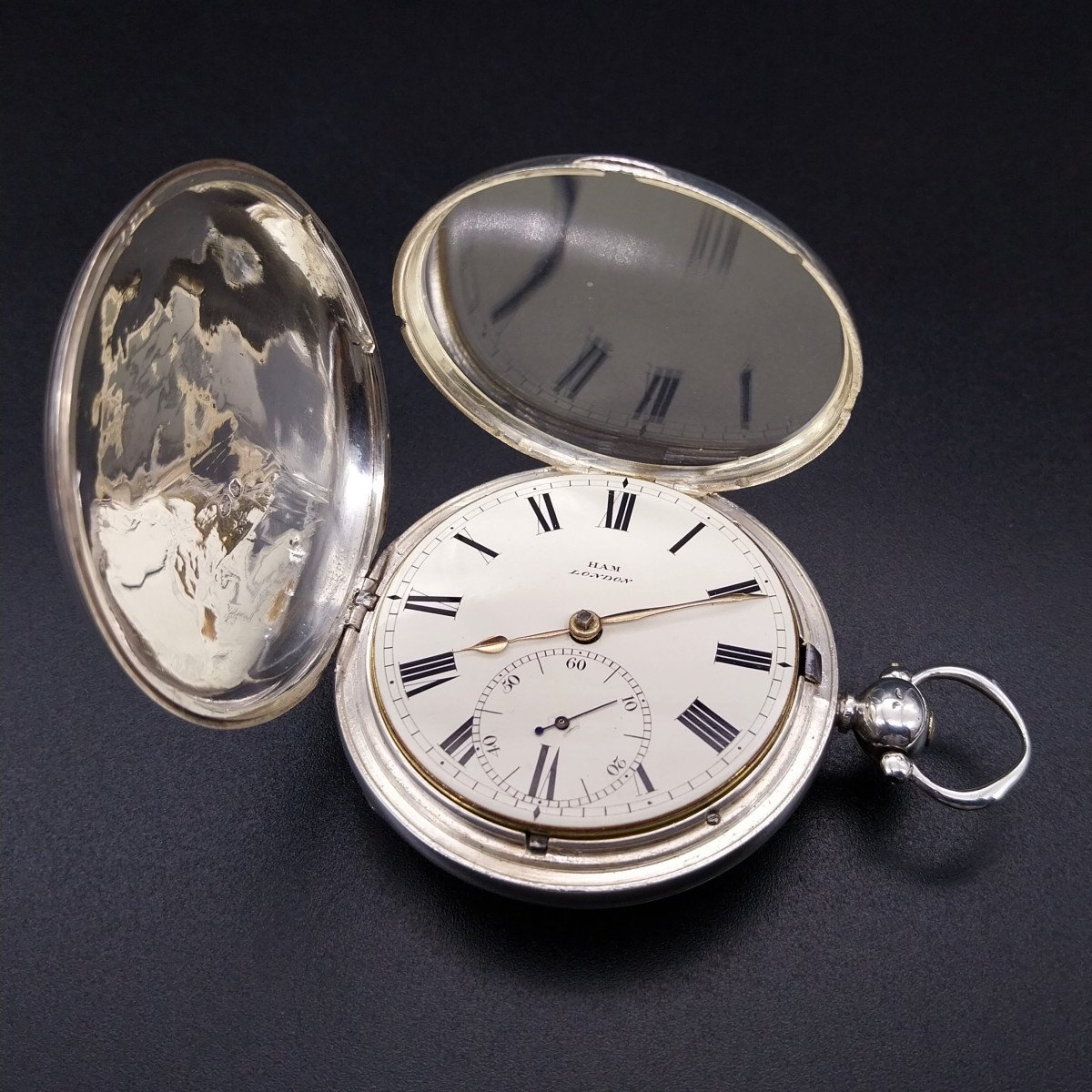 Montre Gousset Savonette, John Ham, 1846-photo-4