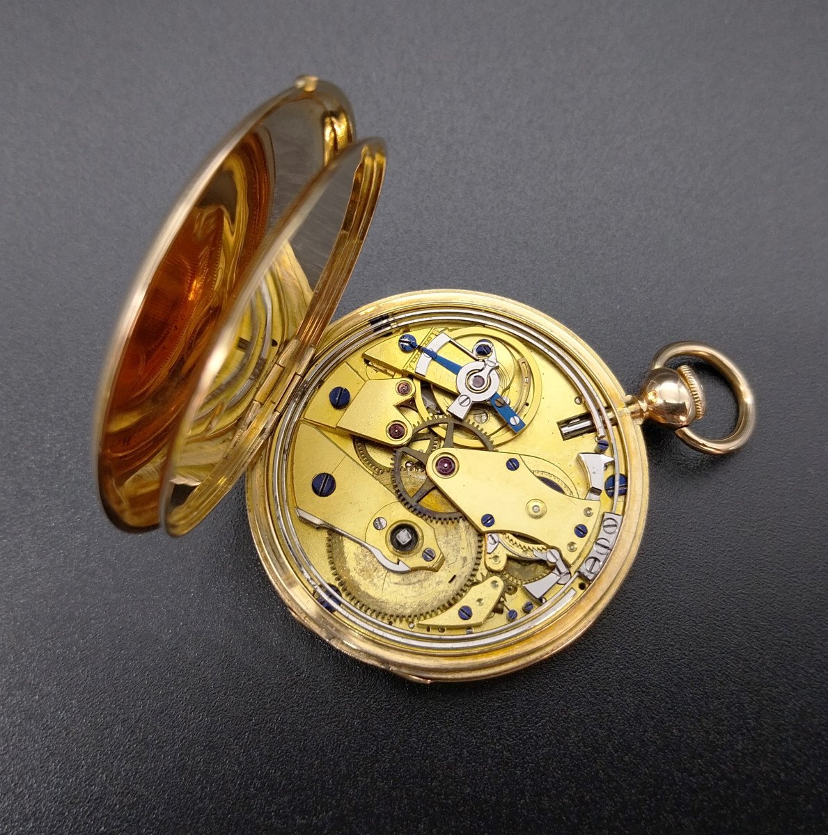 Gold Pocket Watch With Hour And Quarter Repeater, 1825c-photo-3