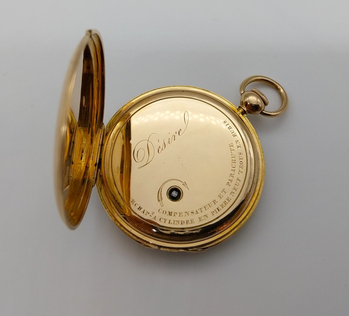 Gold Pocket Watch With Hour And Quarter Repeater, 1825c-photo-6