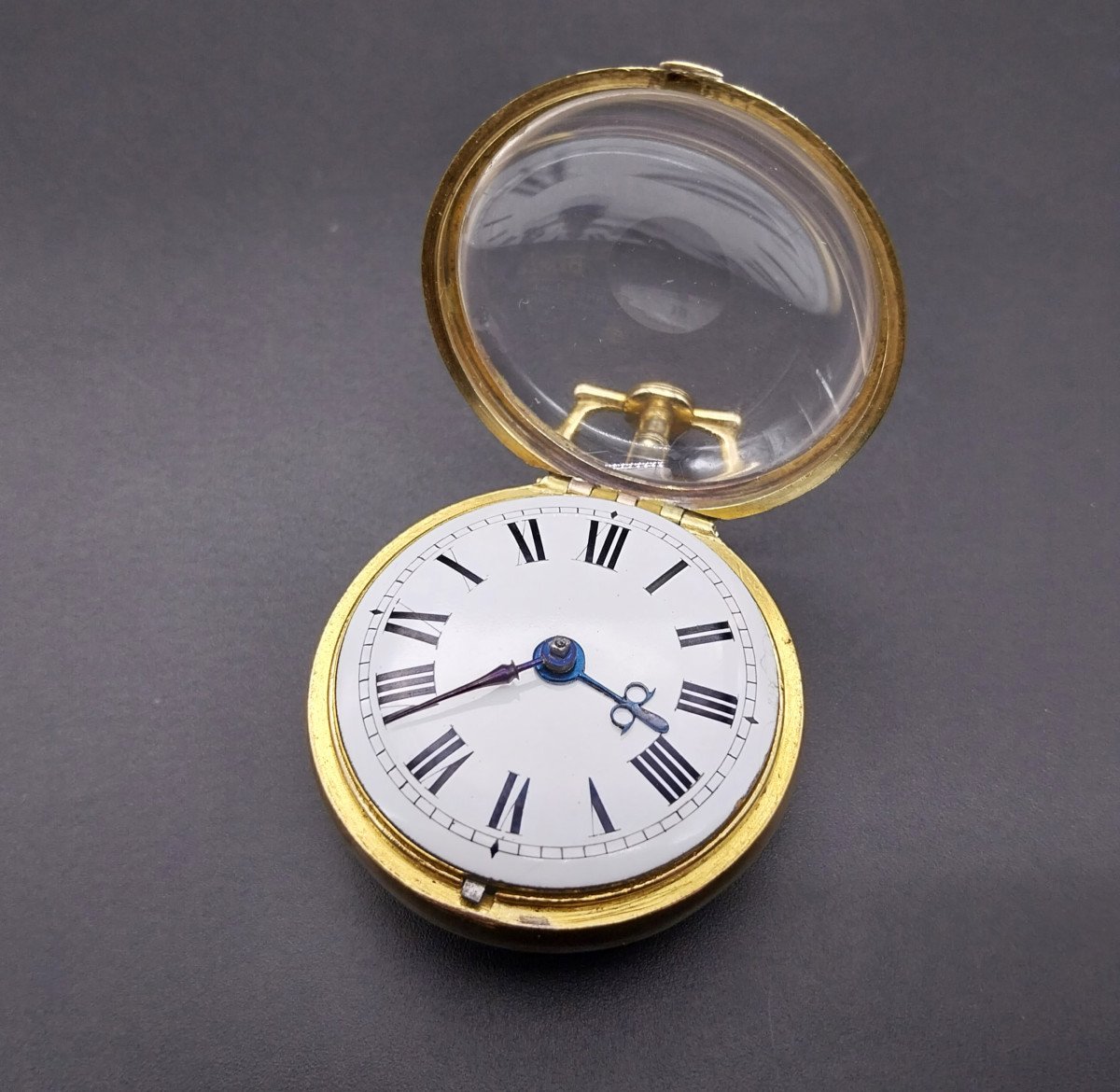 Verge Repousse Pocket Watch, James Vigne, 1780-photo-2