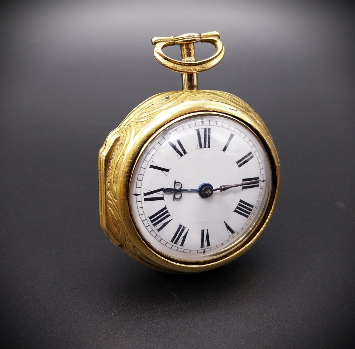 Verge Repousse Pocket Watch, James Vigne, 1780