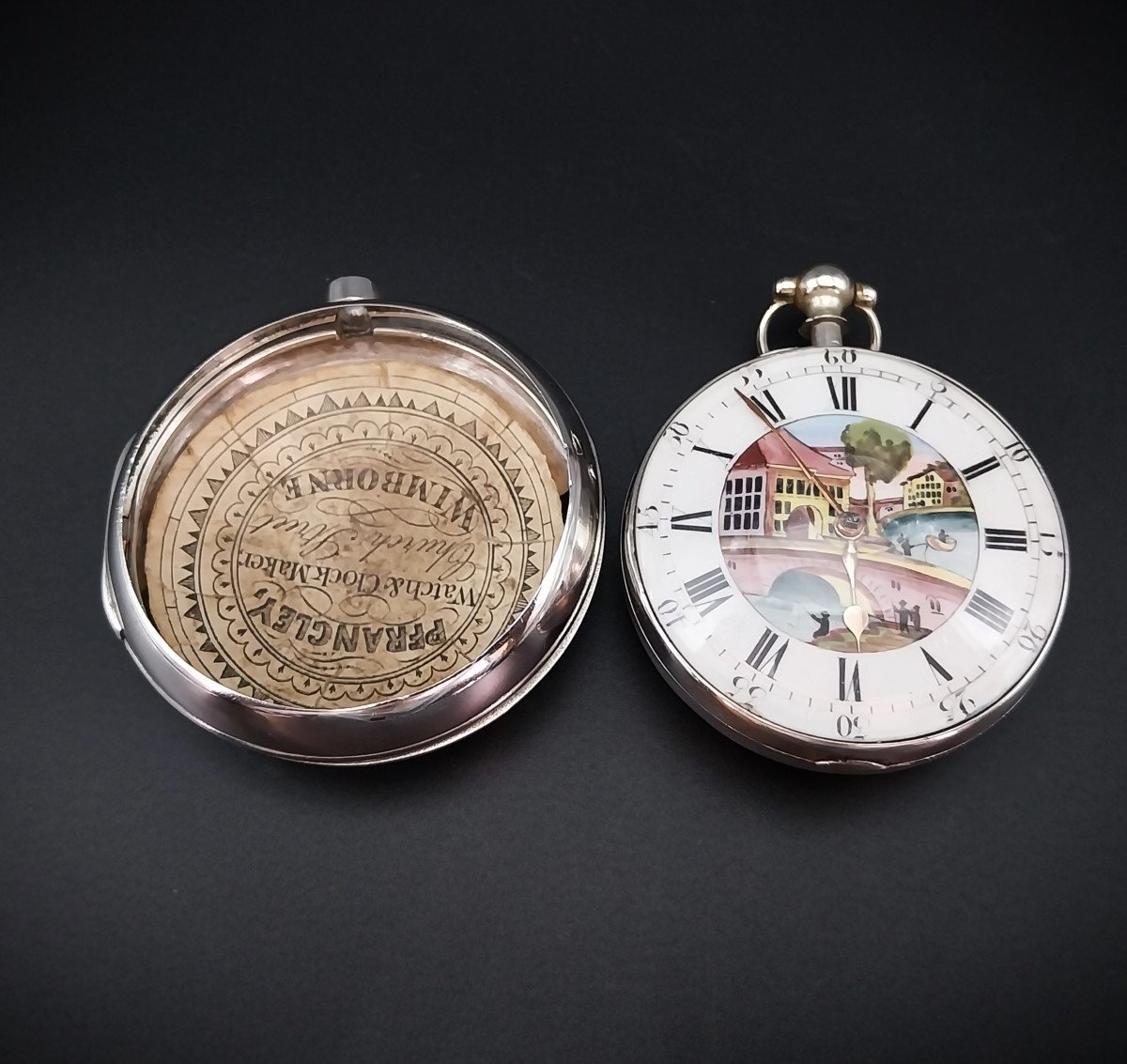 Montre Gousset Avec Miniature Peinte, Douglas London, 1812-photo-4