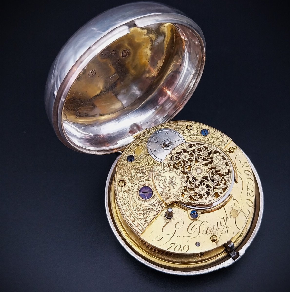 Montre Gousset Avec Miniature Peinte, Douglas London, 1812-photo-5