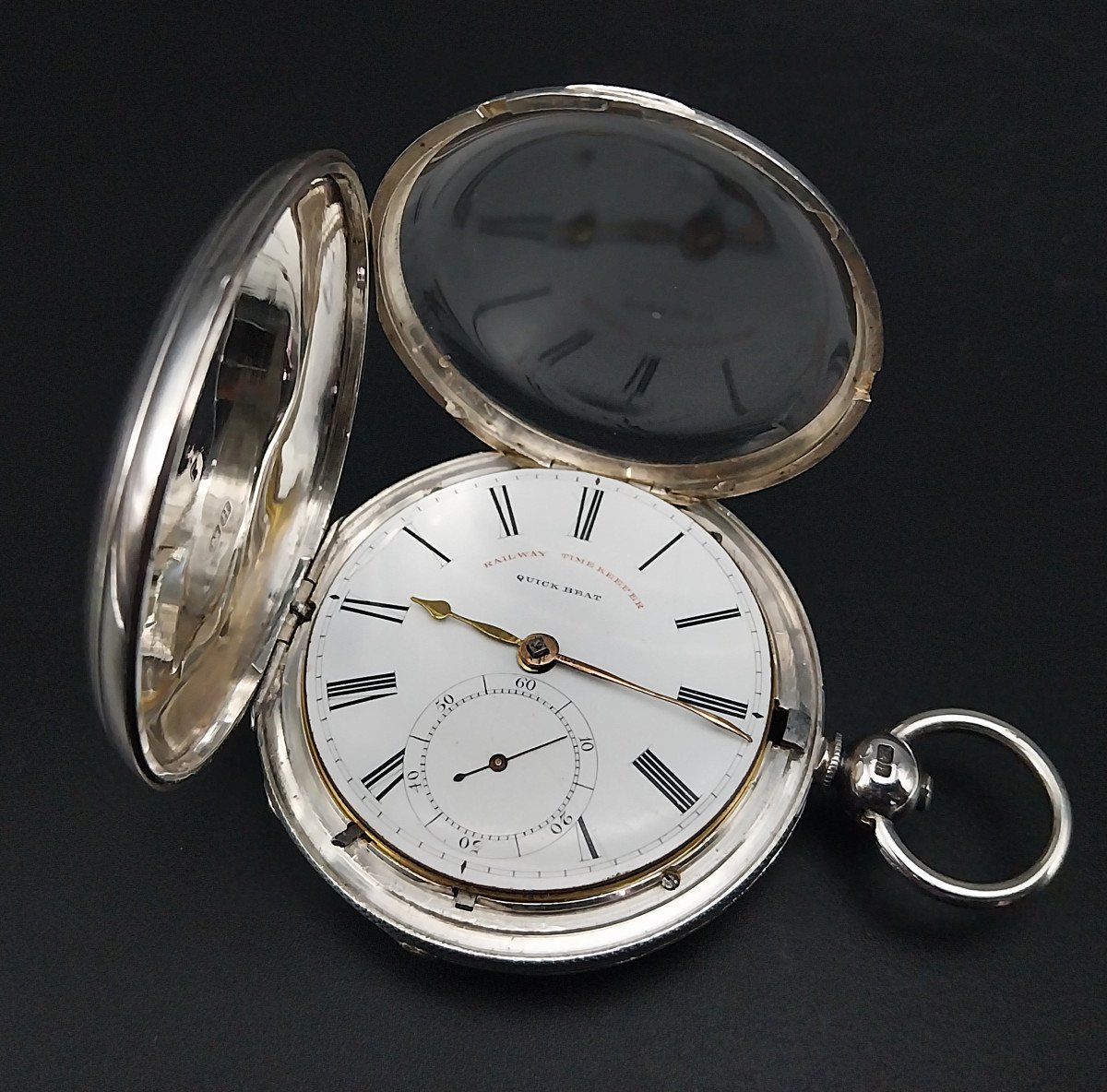 Full Hunter Pocket Watch, Liverpool Jewelling, Joseph Johnson, 1857-photo-1