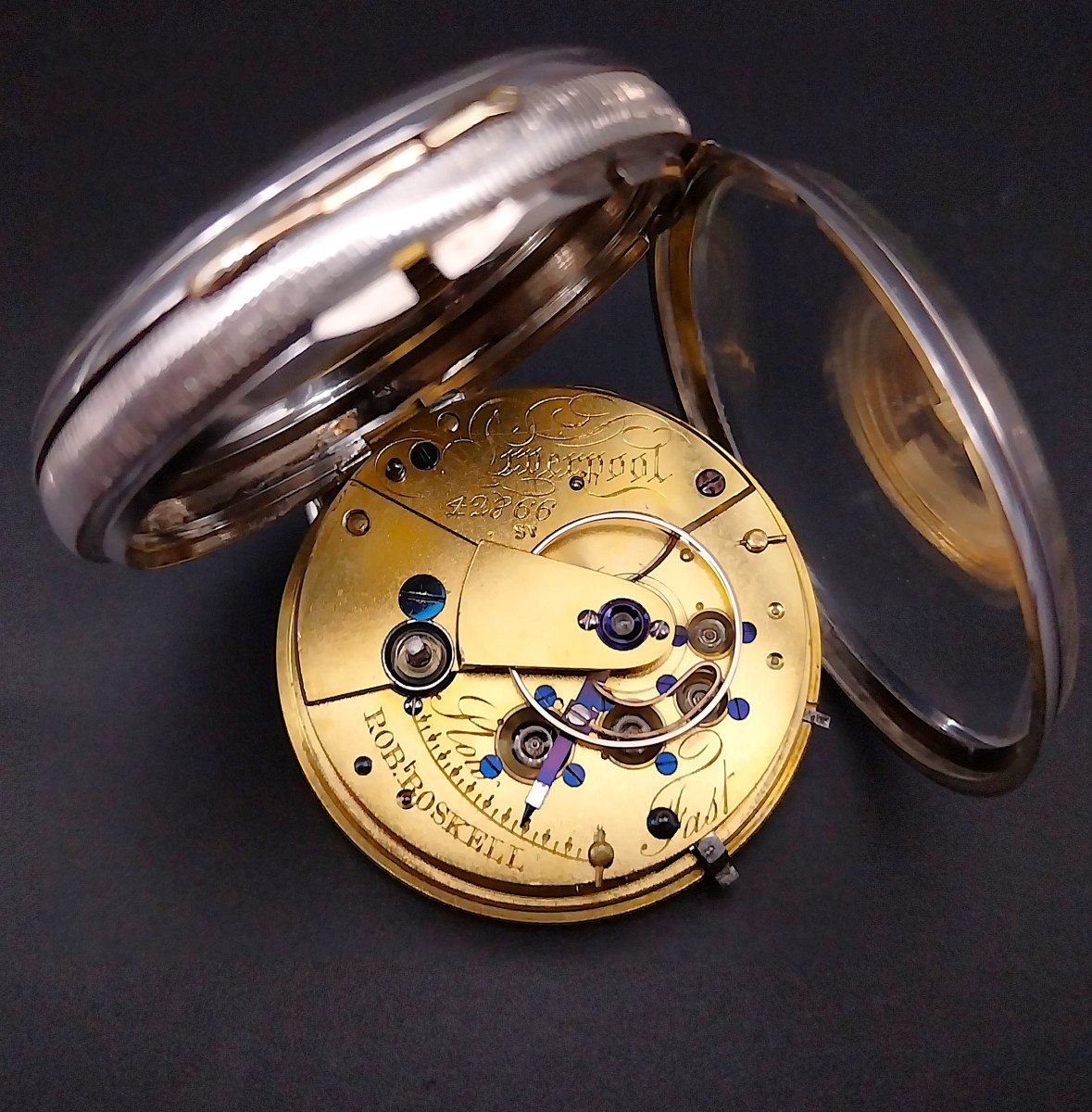 Montre Gousset Robert Roskell, Massey Lever, 1829-photo-7