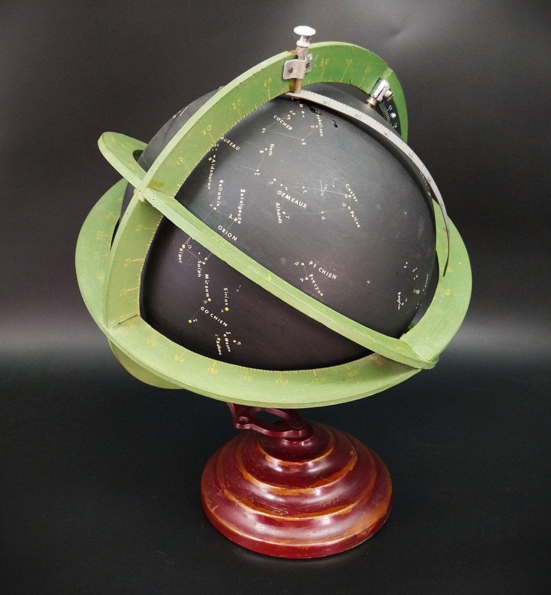 Rare Celestial Globe, 50's-photo-3