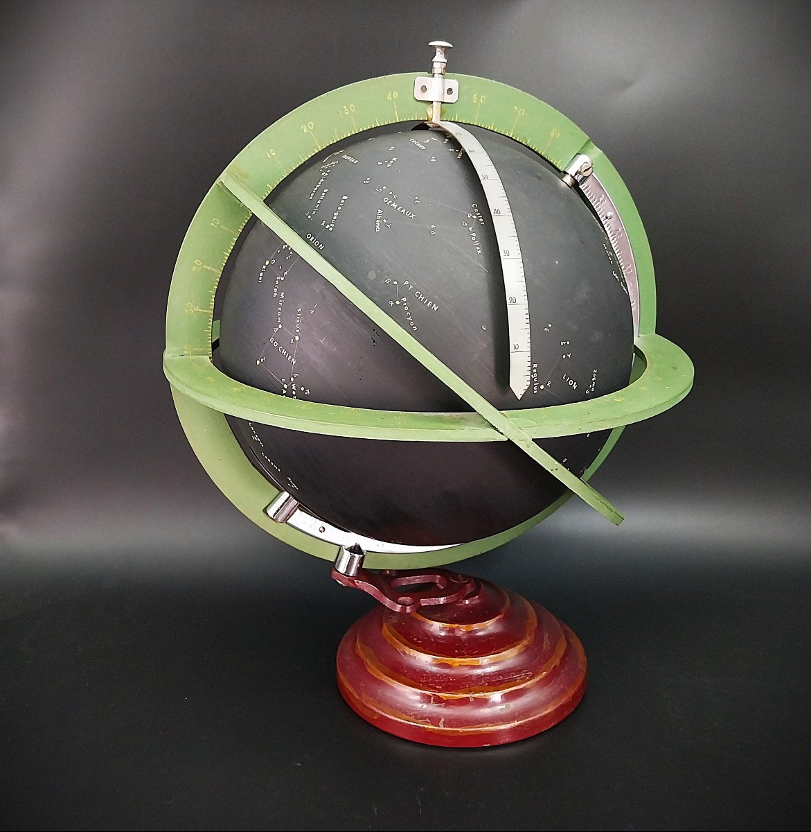 Rare Celestial Globe, 50's-photo-4