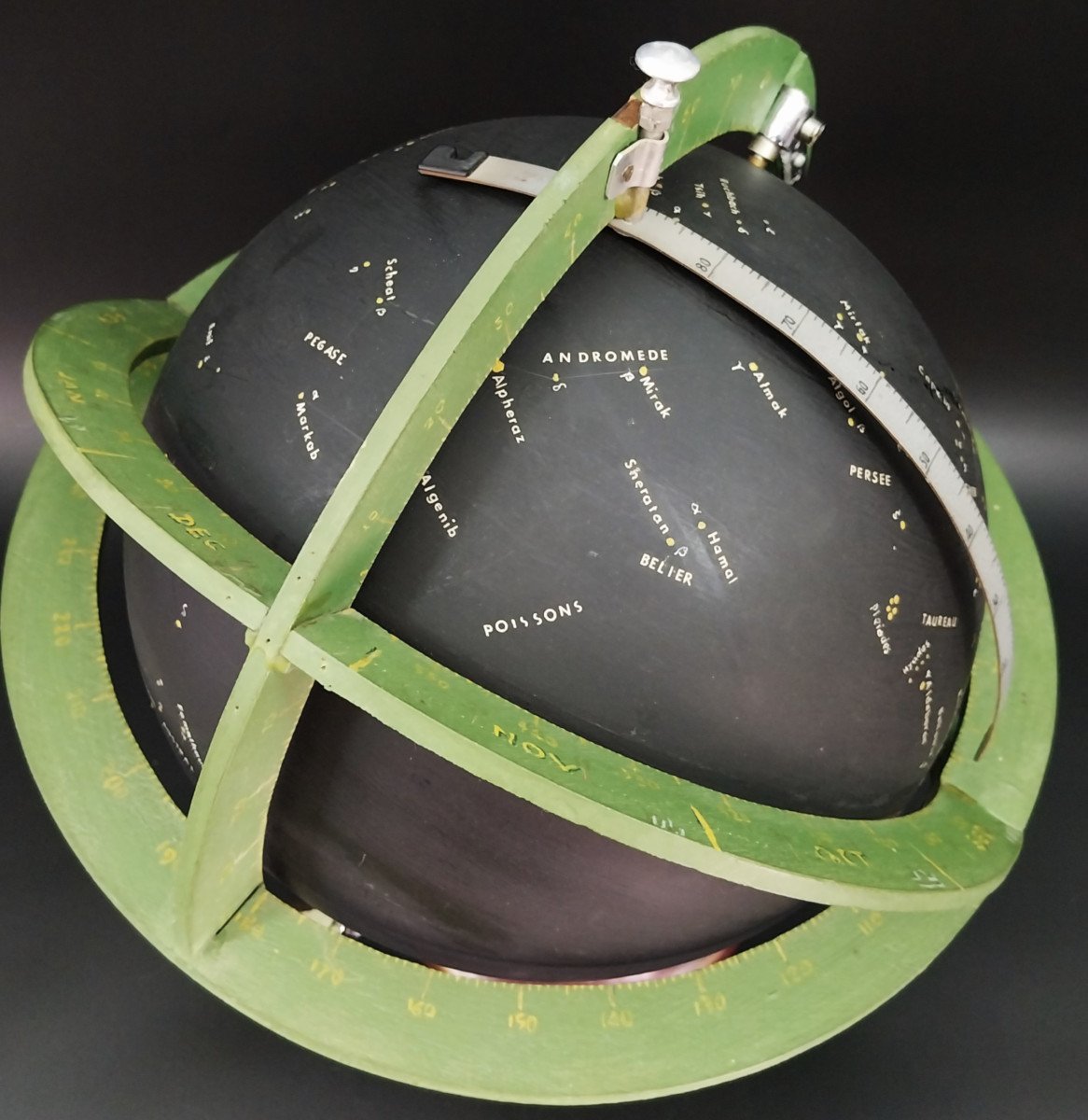 Rare Celestial Globe, 50's-photo-6