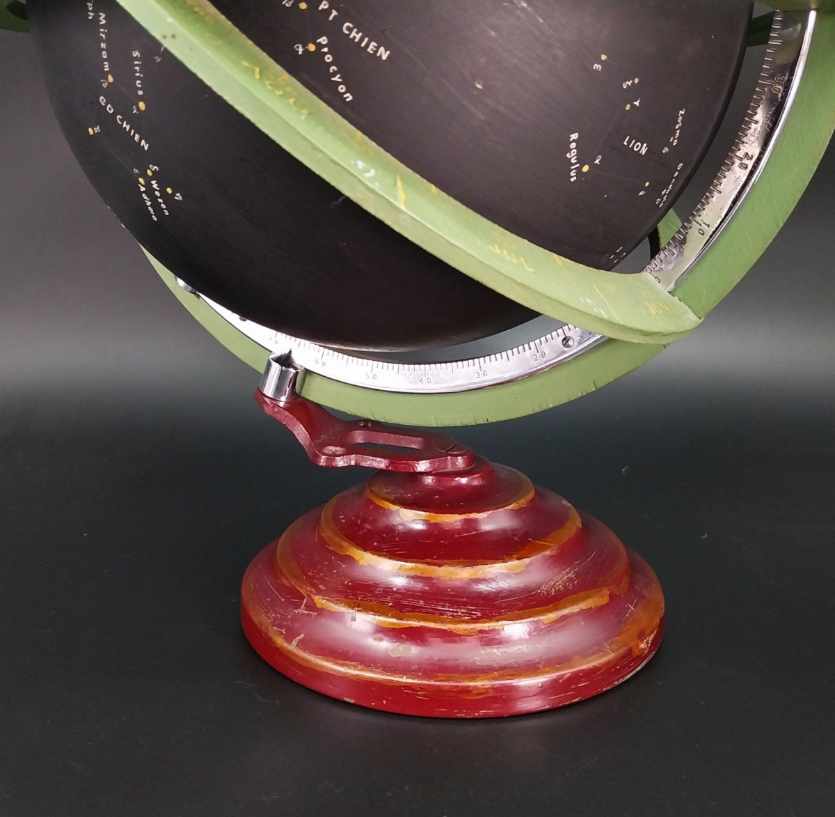 Rare Celestial Globe, 50's-photo-7