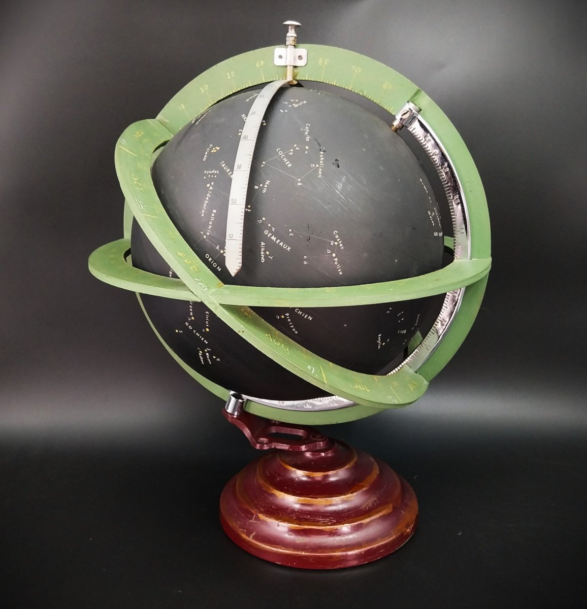 Rare Celestial Globe, 50's-photo-8