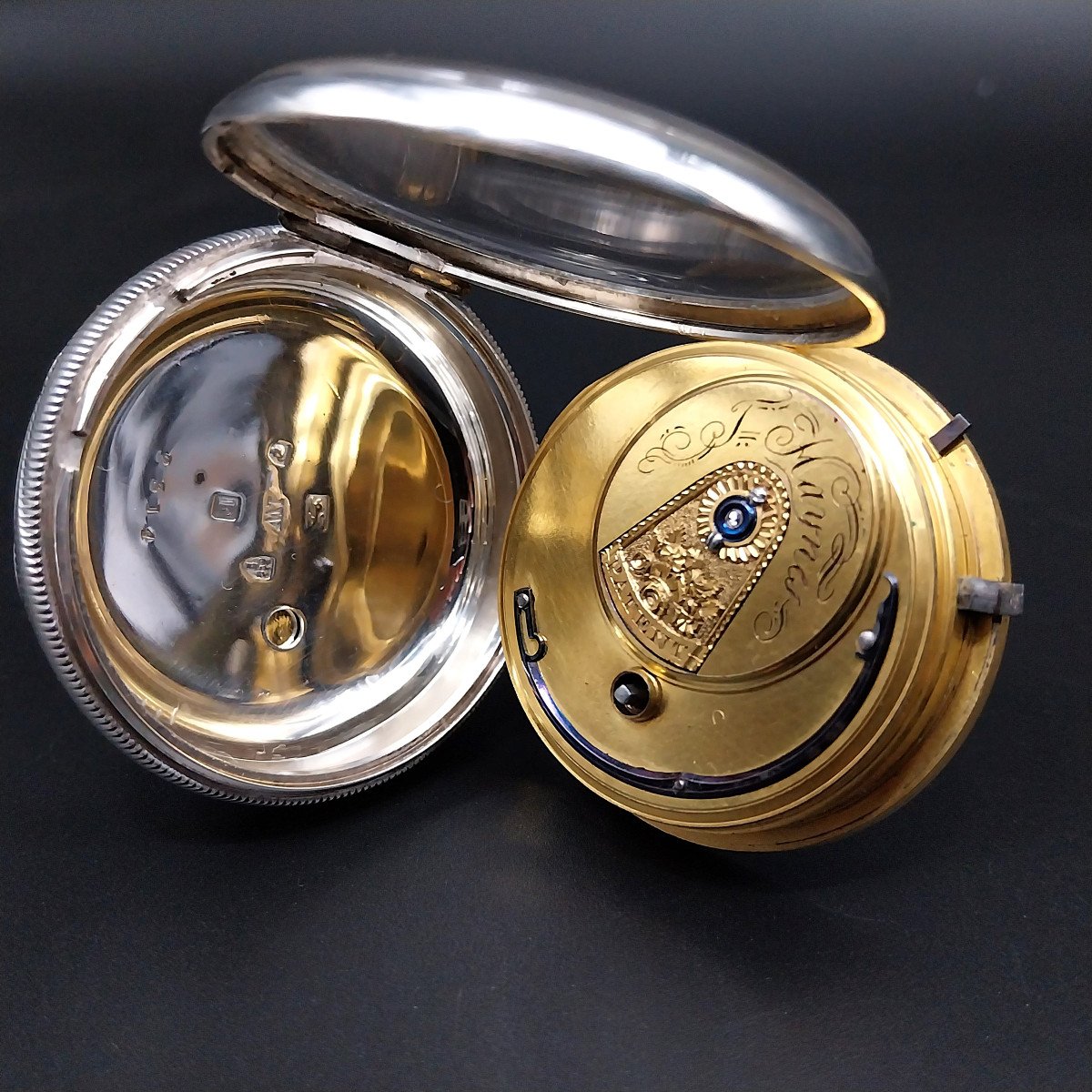 Montre Gousset Detached Lever Fusee  Stop watch, 1824-photo-5