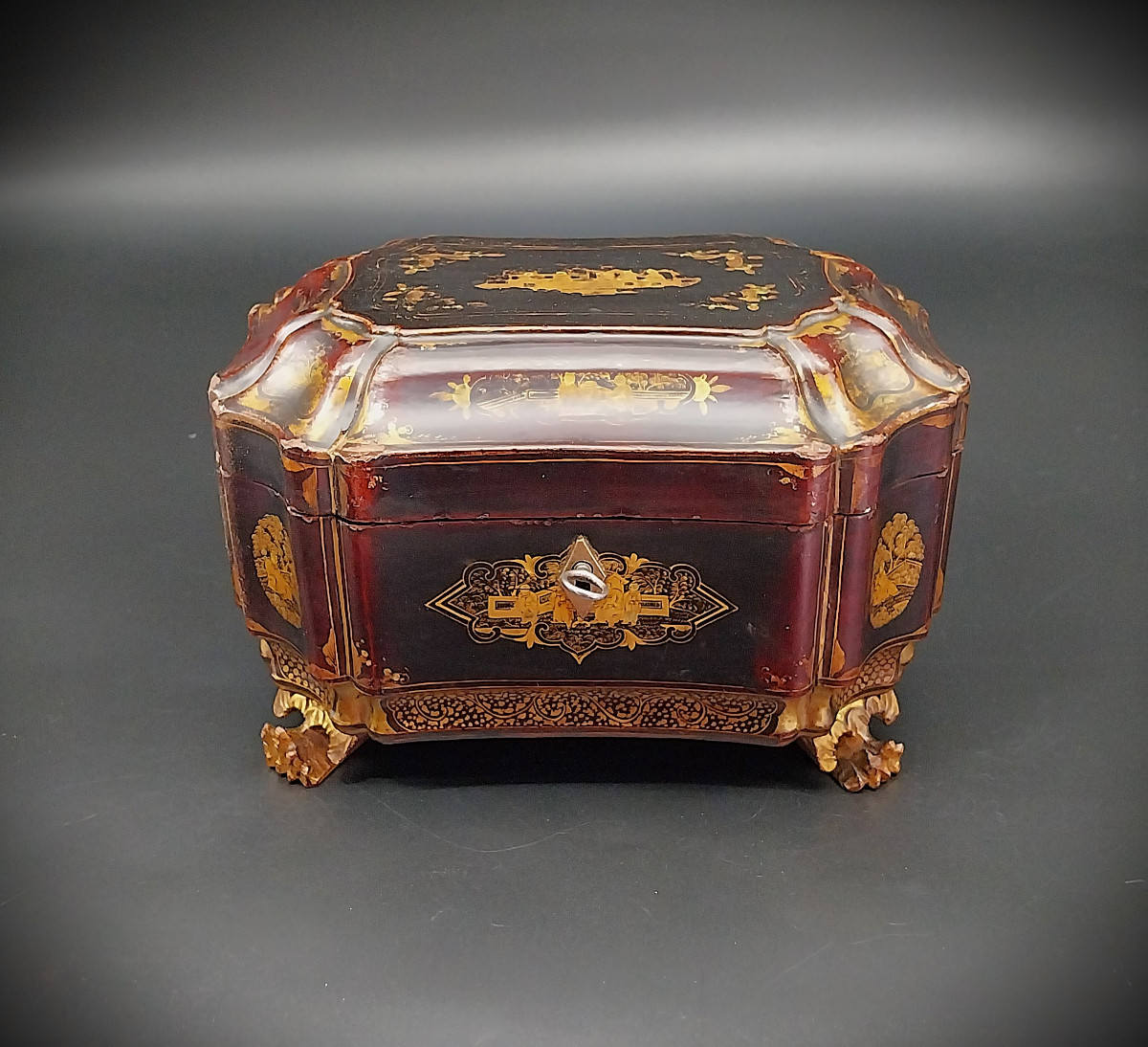 Antique Tea Caddy, Box,  Late 19th Century