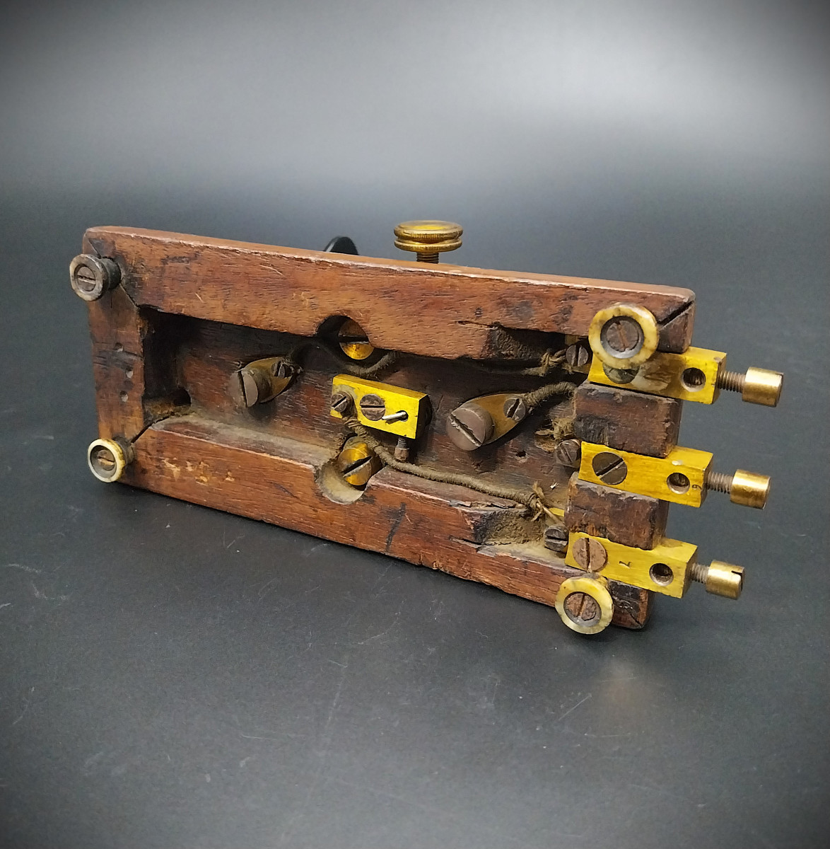 Morse Telegraph Key, Set Of 3.-photo-3