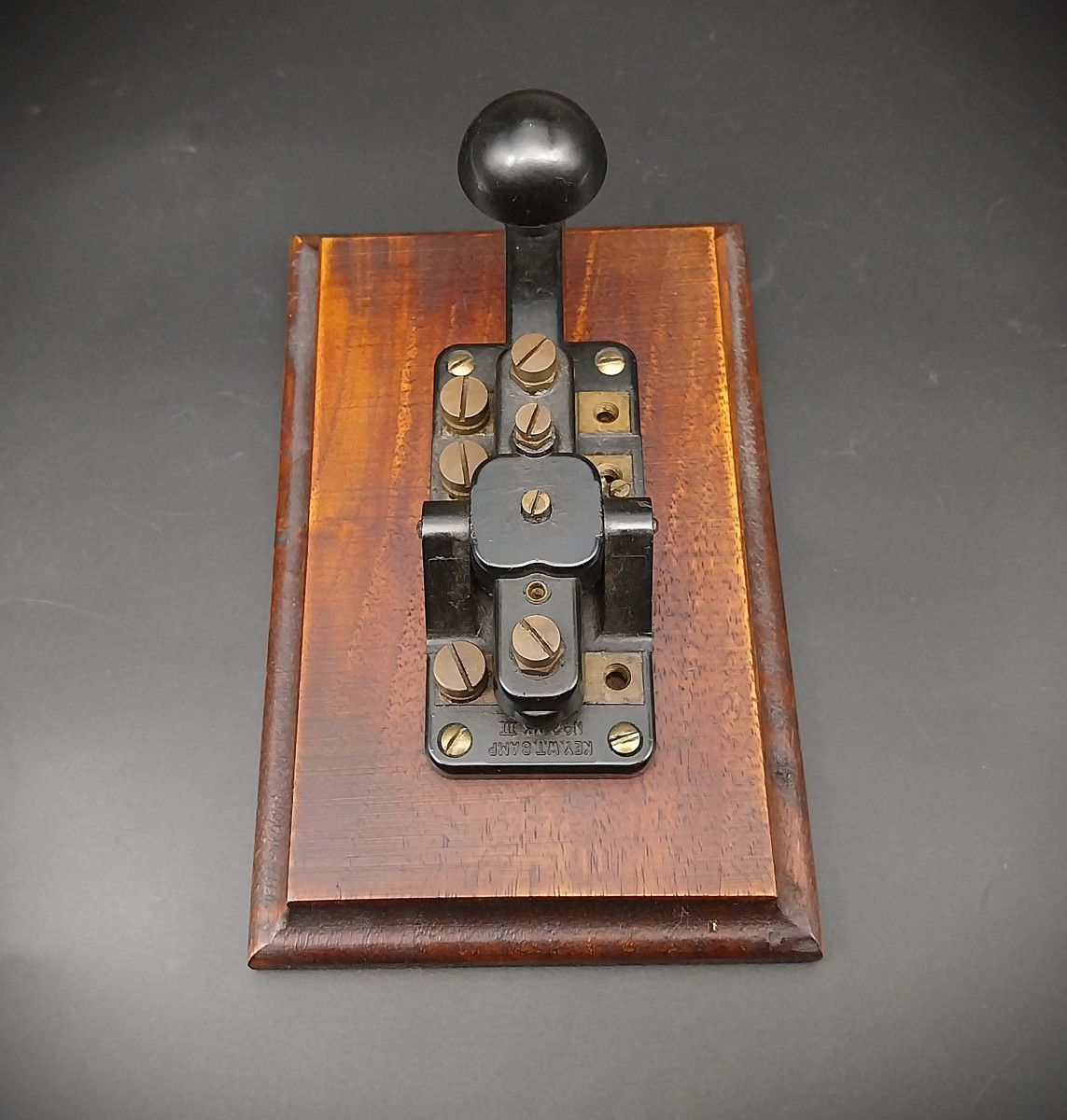 Morse Telegraph Key, Set Of 3.-photo-6