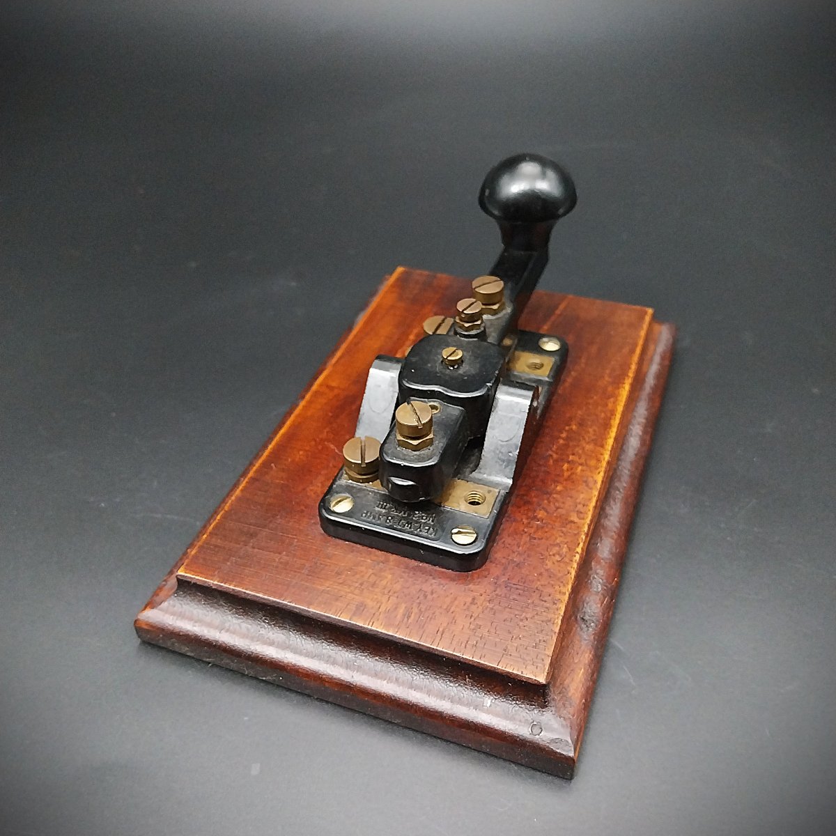 Morse Telegraph Key, Set Of 3.-photo-7