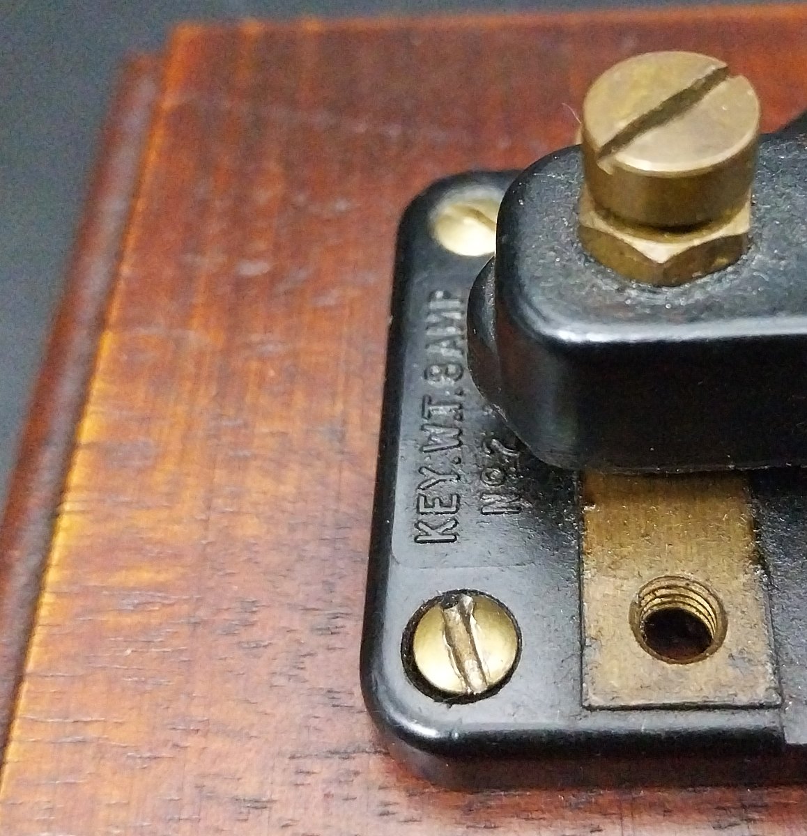 Morse Telegraph Key, Set Of 3.-photo-8