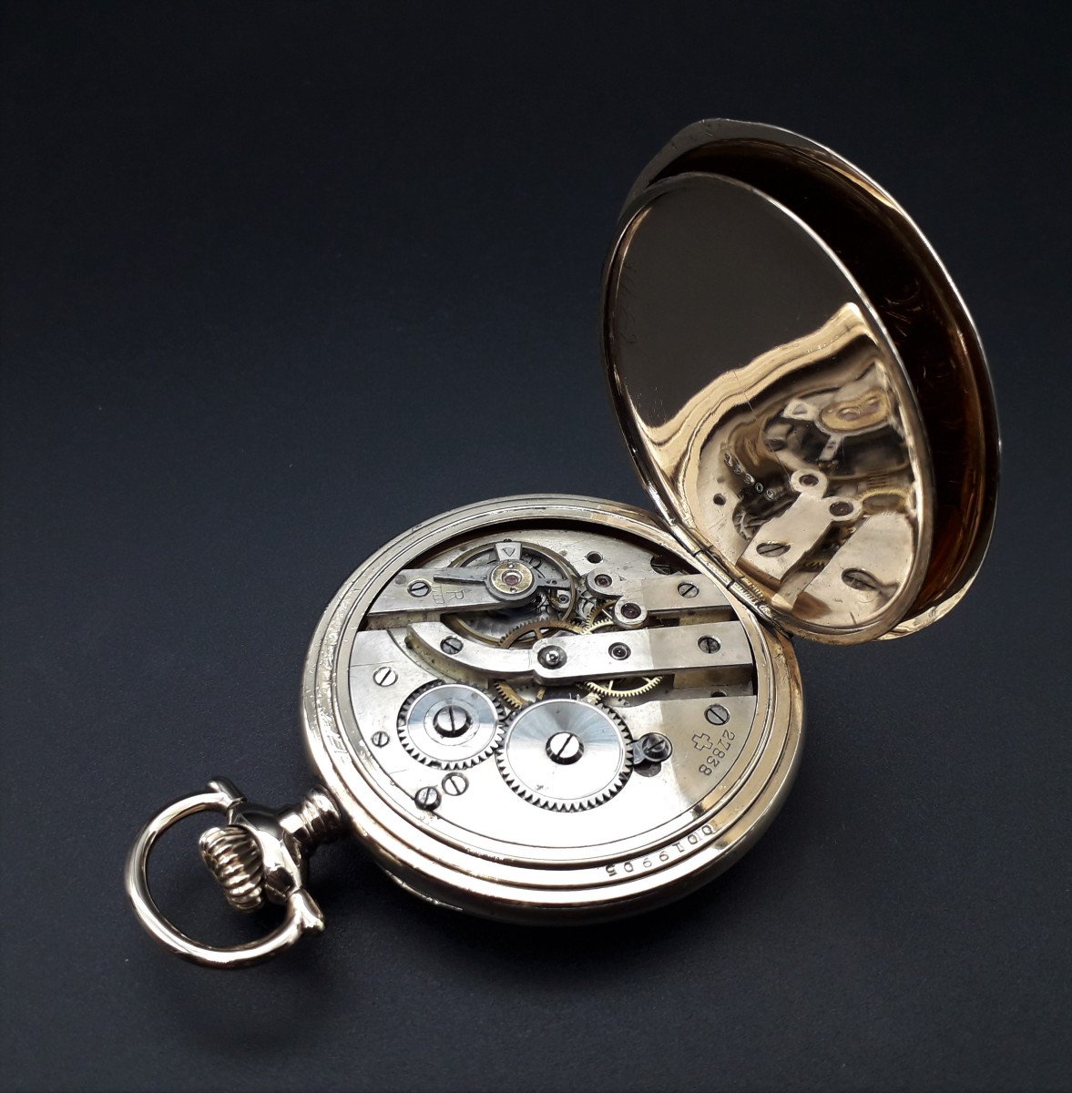 Rare Pocket Watch Modernista, Jump Hour-photo-7