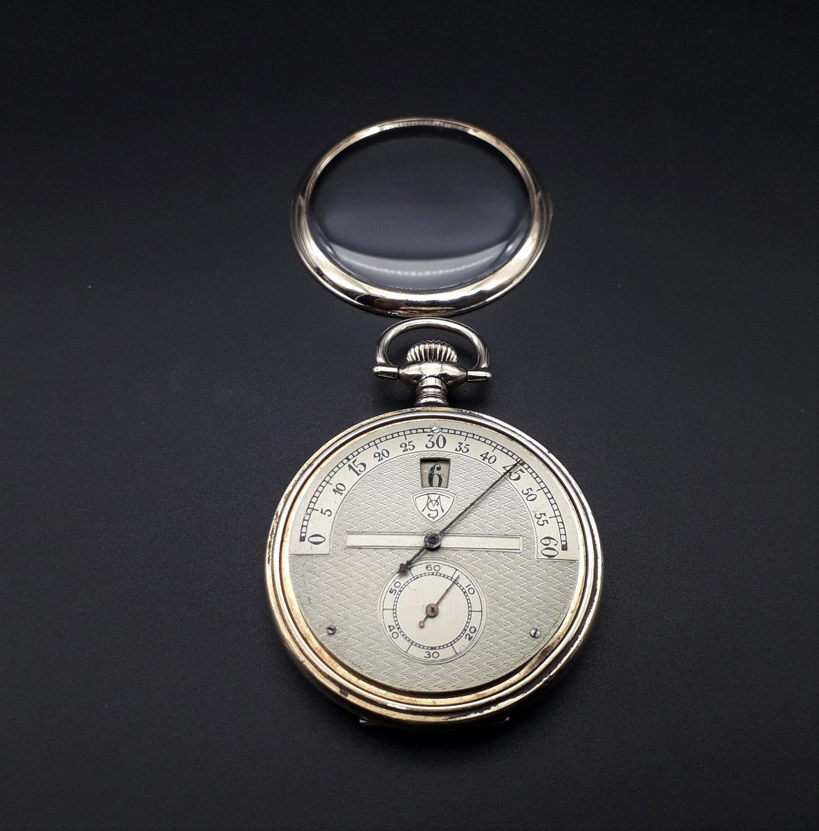 Rare Pocket Watch Modernista, Jump Hour-photo-8