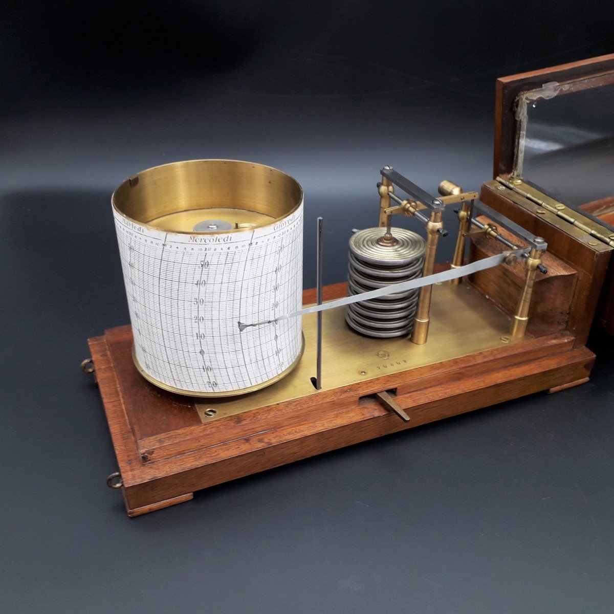 Marine Barograph Richard Frères-photo-1