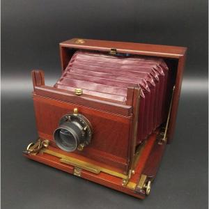 Rare Folding Camera 13x18, Manufacture Gaumont Et Cie