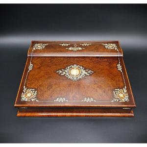 Coffret, écritoire  Napoleon III,  19ème Siecle