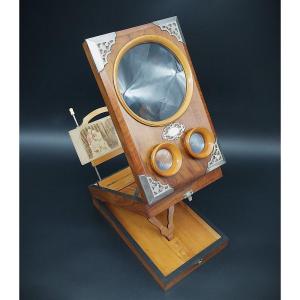 Magnifying Glass, Stereoviewer, Graphoscope, XIX Century