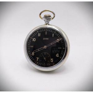 Military Ww2 Pocket Watch Silvana