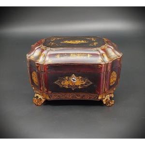 Antique Tea Caddy, Box,  Late 19th Century