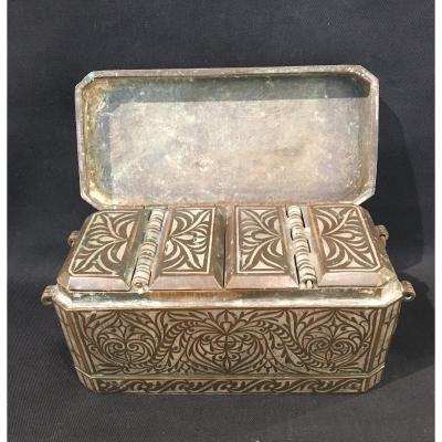 Betel Box With Compartments. Usual Object, Popular Art. Tradition Asia, Philippines.