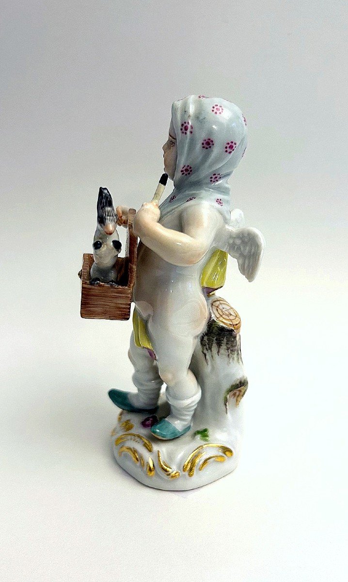  Meissen, Cupidon Habillé à la Marmotte 1750-1755-photo-2