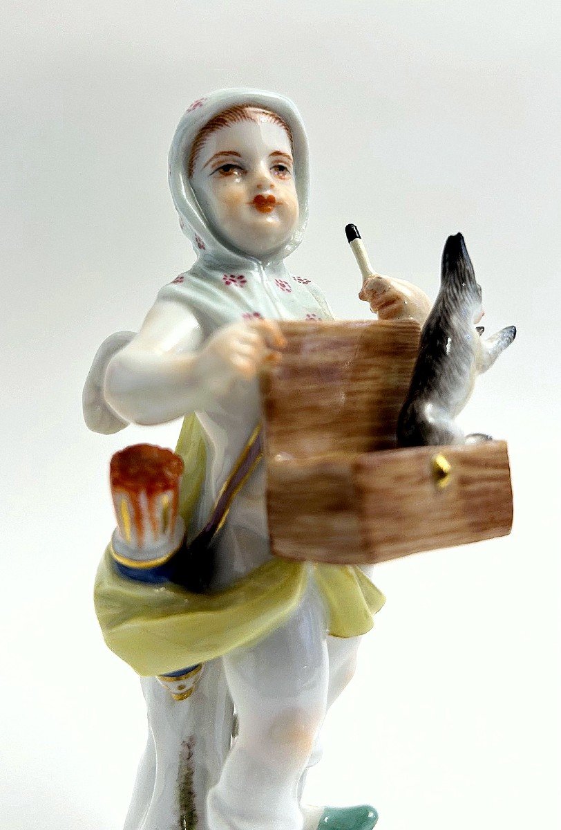  Meissen, Cupidon Habillé à la Marmotte 1750-1755-photo-1